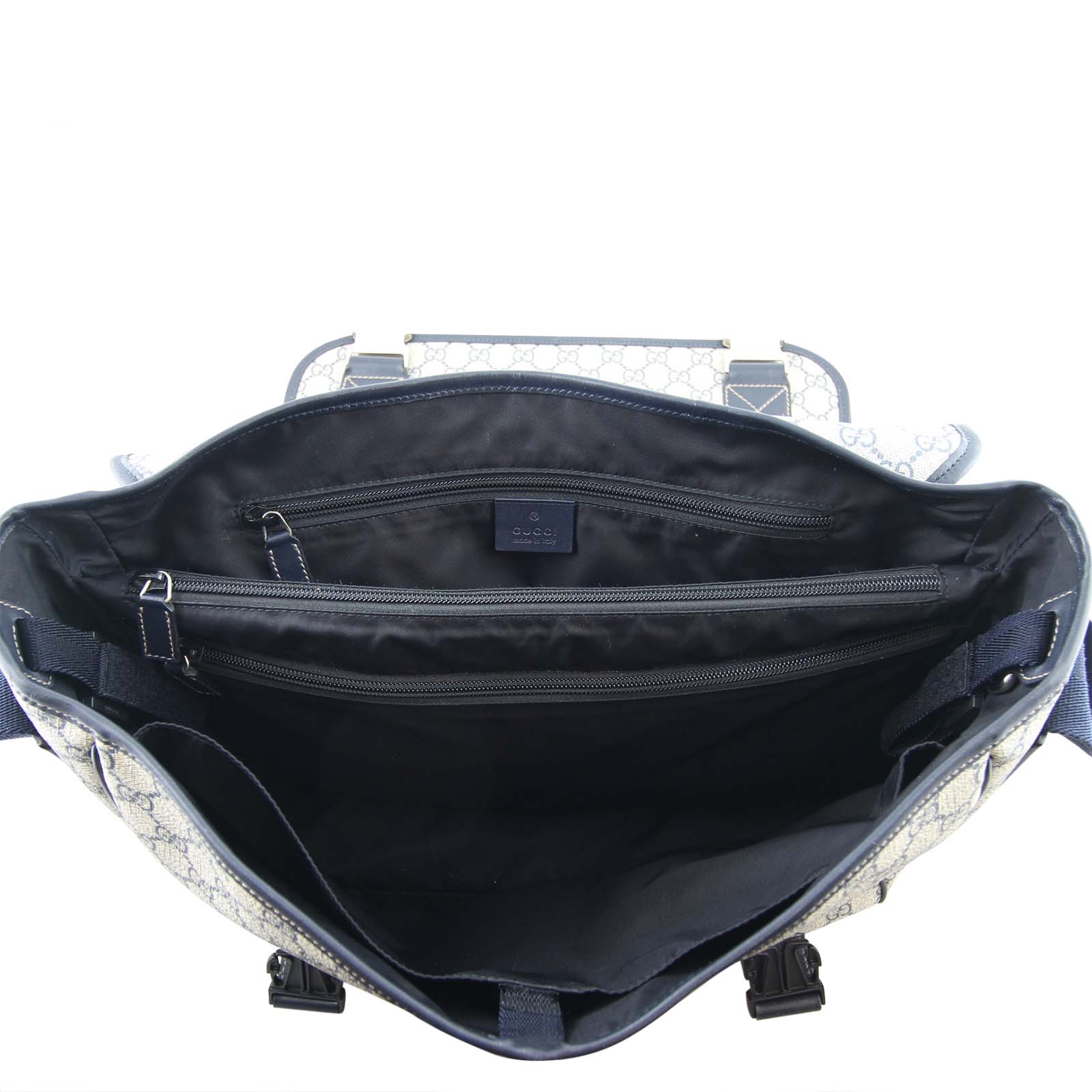 Gucci GG Supreme Baby Bag Interior
