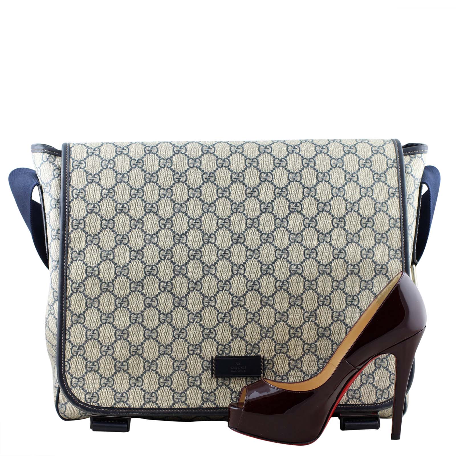 Gucci GG Supreme Baby Bag Scale