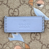 Gucci GG Supreme Zoo Bird Baby Bag Exterior Stamp