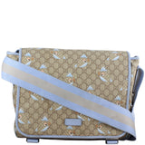 Gucci GG Supreme Zoo Bird Baby Bag Front Strap