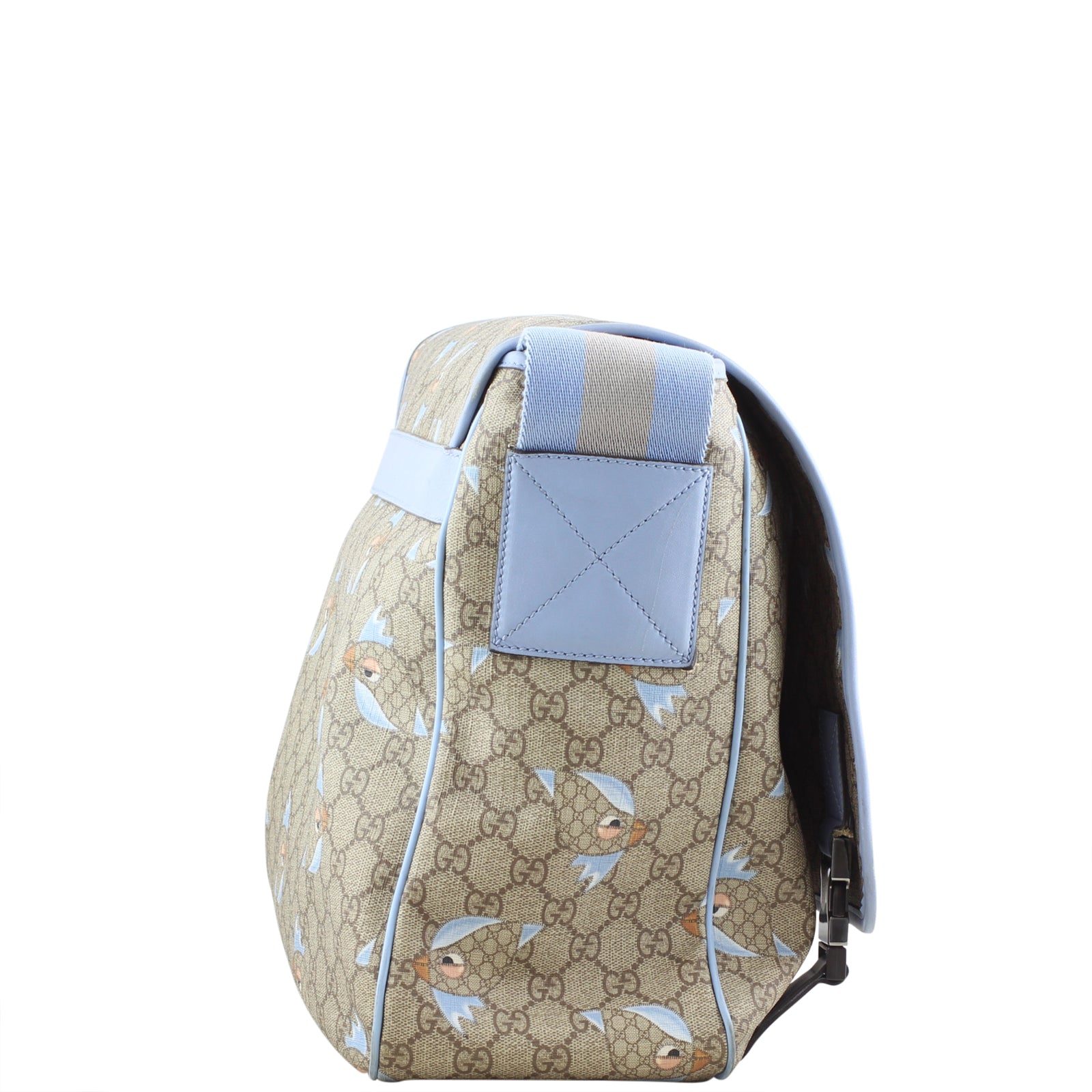 Gucci GG Supreme Zoo Bird Baby Bag Right