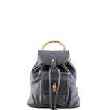 Gucci Bamboo Leather Backpack Front