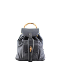 Gucci Bamboo Leather Backpack Front