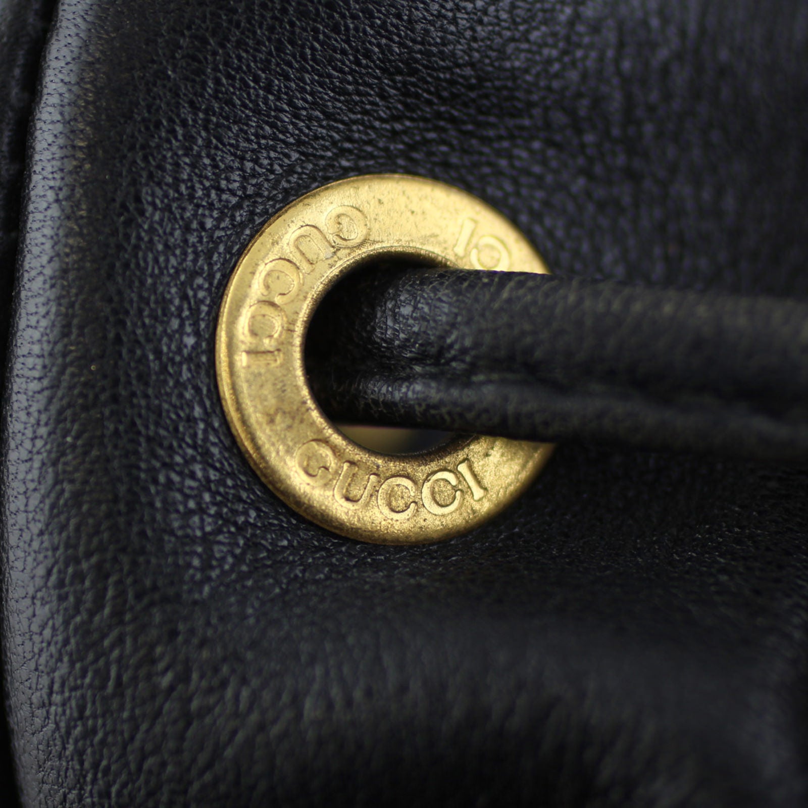 Gucci Bamboo Leather Backpack Hardware