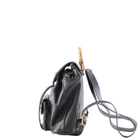 Gucci Bamboo Leather Backpack Left