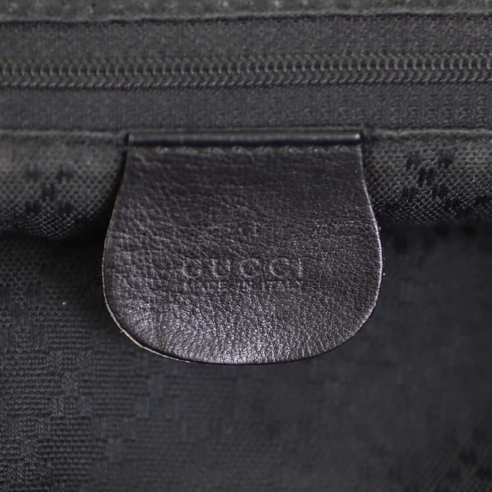 Gucci Bamboo Leather Backpack Medium Stamp