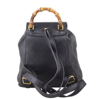 Gucci Bamboo Leather Backpack Back