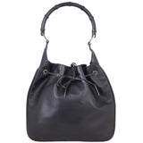 Gucci Bamboo Leather Hobo Front