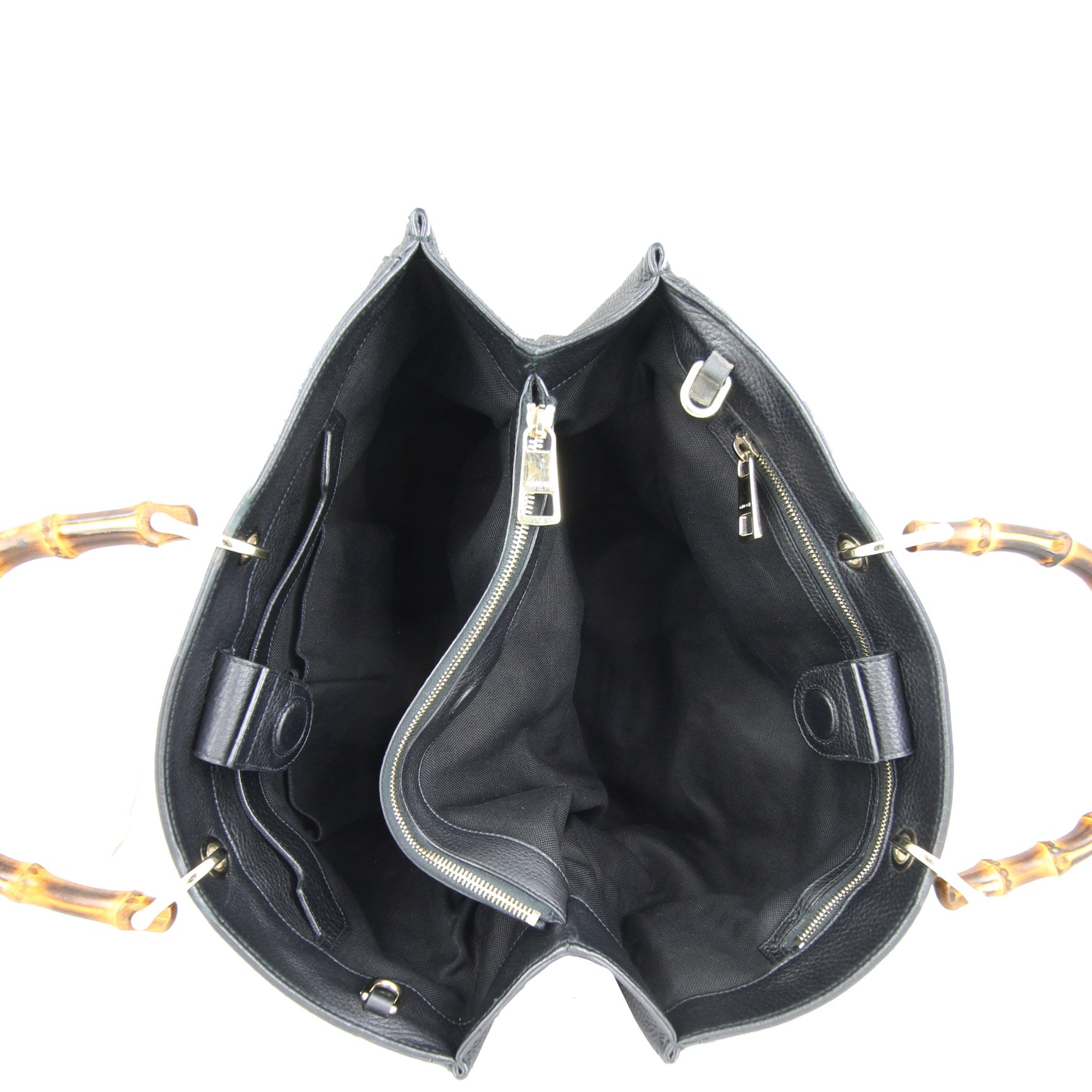 Gucci Bamboo Shopper Tote Large Interior