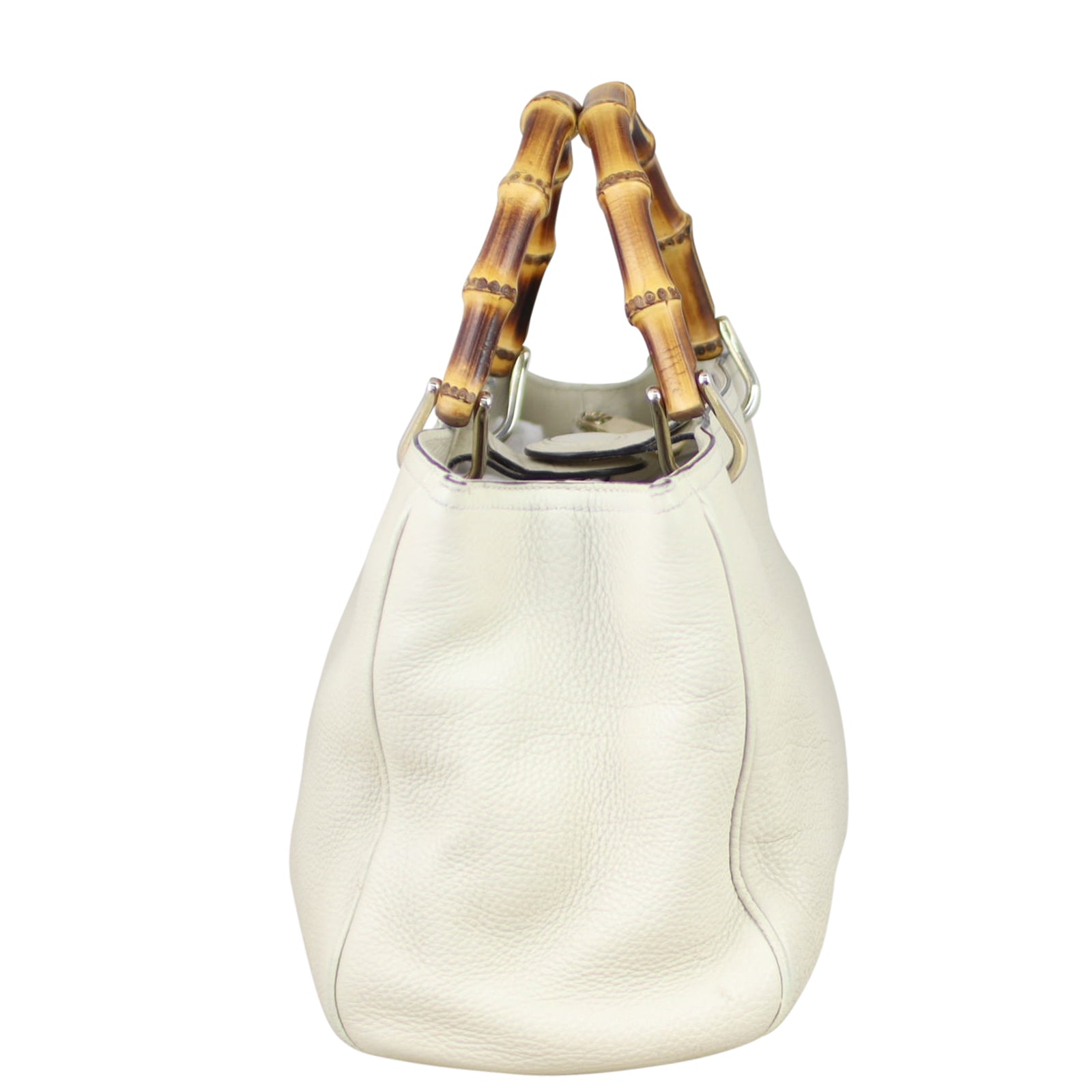 Gucci Bamboo Shopper Tote Side