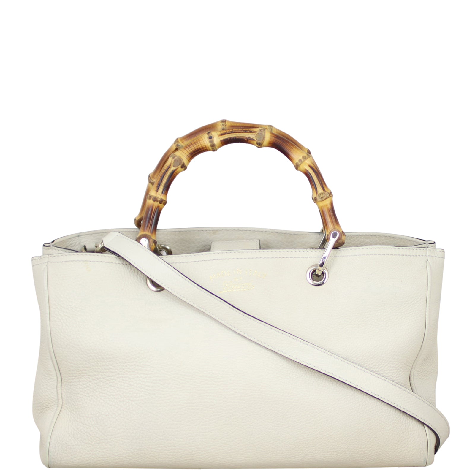 Gucci Bamboo Shopper Tote Front