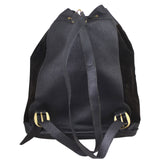 Gucci Bamboo Suede and Leather Backpack Back