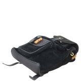Gucci Bamboo Suede Backpack Corner