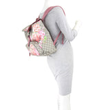 Gucci GG Supreme Blooms Backpack Small Mannequin