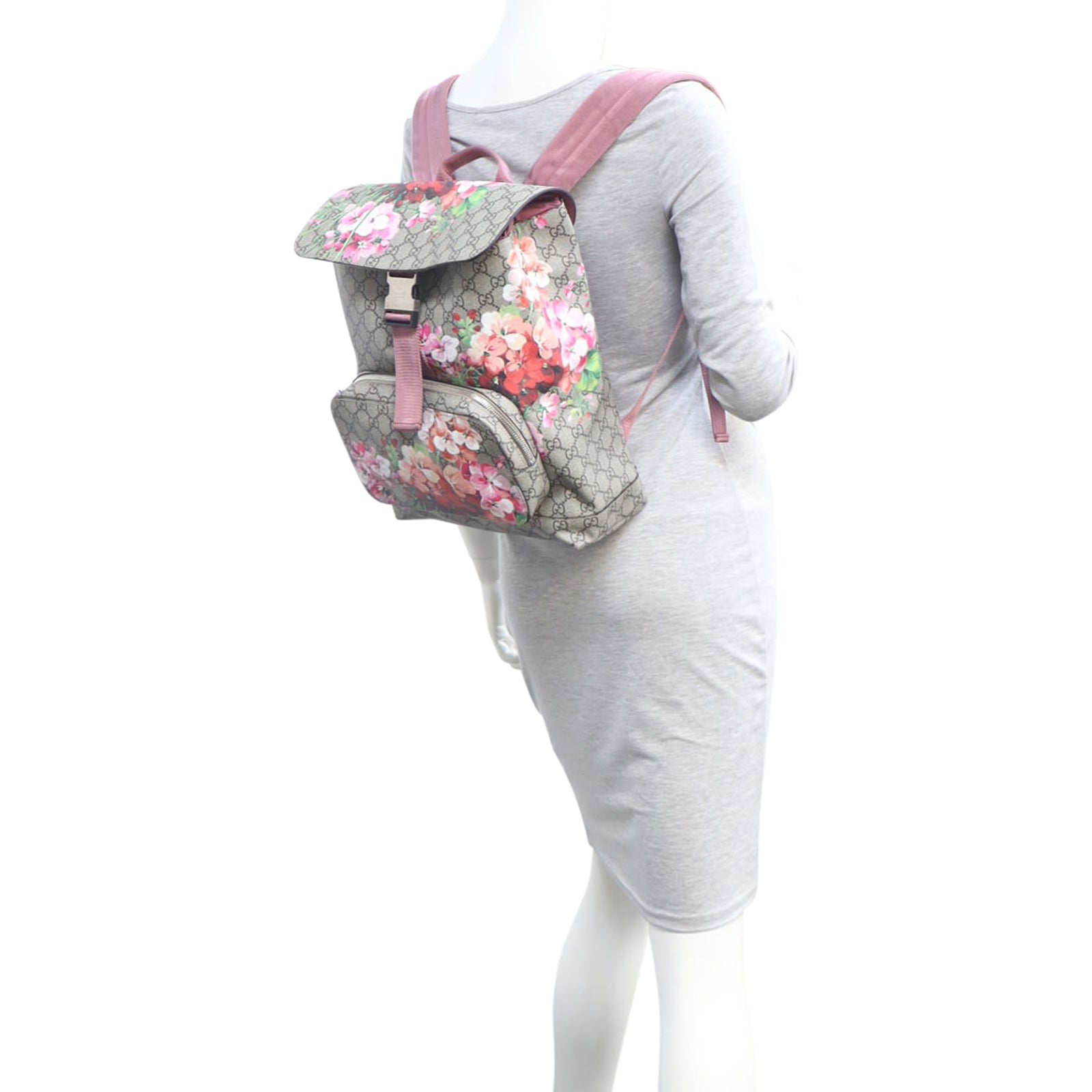 Gucci Blooms Backpack Medium Mannequin