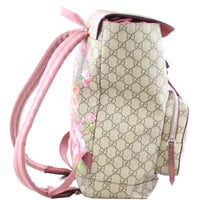Gucci GG Supreme Blooms Backpack Small Right