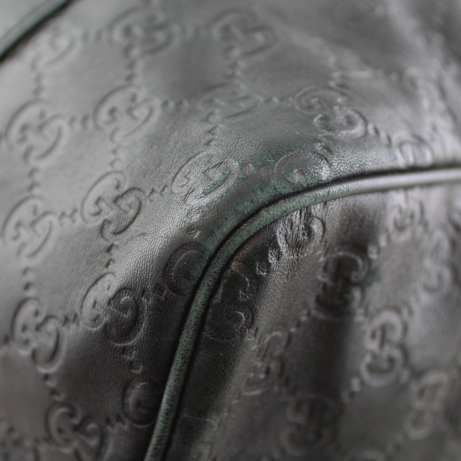 Gucci Guccissima Boston Bag Corner