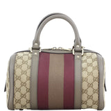 Gucci Vintage Web Original GG Boston Bag Small Back
