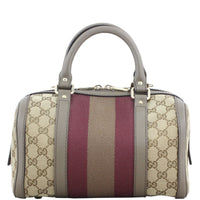 Gucci Vintage Web Original GG Boston Bag Small Back