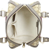Gucci Vintage Web Original GG Boston Bag Small Interior