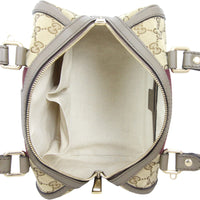 Gucci Vintage Web Original GG Boston Bag Small Interior