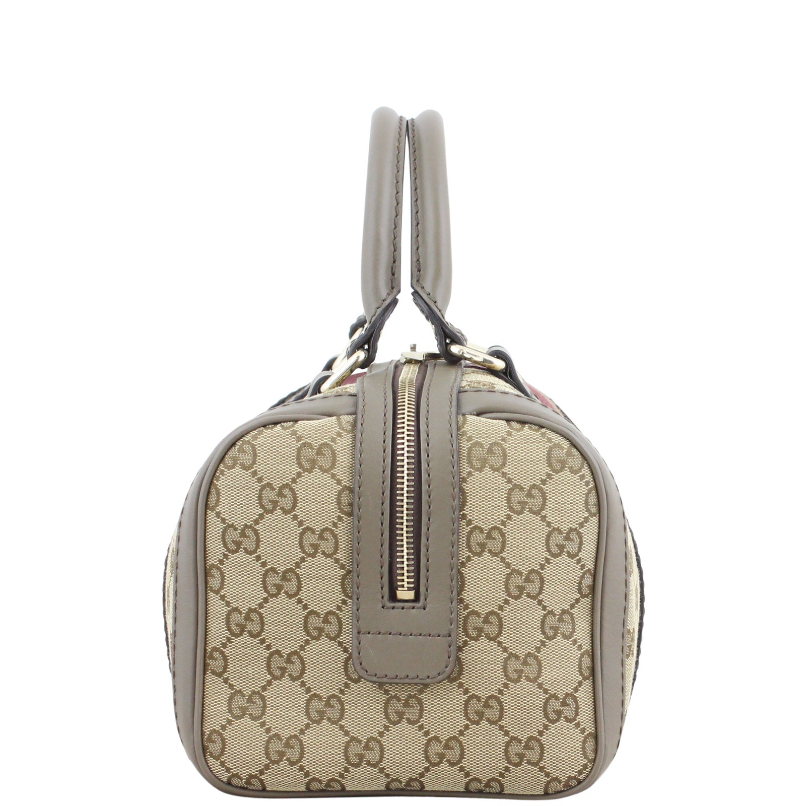 Gucci Vintage Web Original GG Boston Bag Small Right