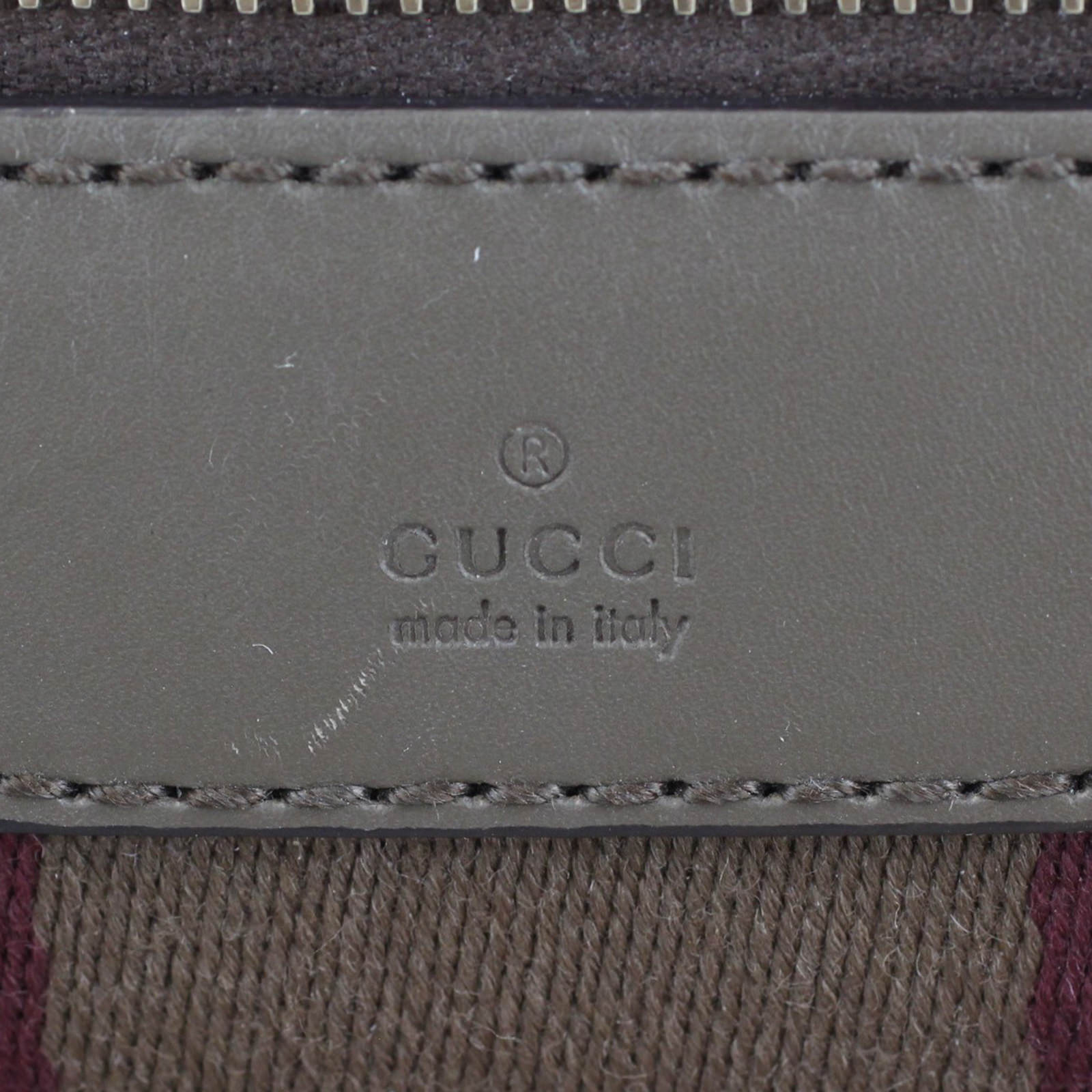 Gucci Vintage Web Original GG Boston Bag Small Stamp