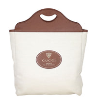 Gucci Canvas Flat Tote Front