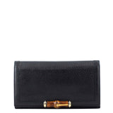 Gucci Continental Bamboo Wallet Front