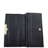 Gucci Continental Bamboo Wallet Open