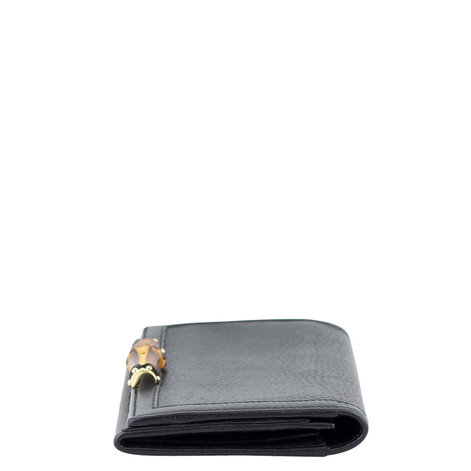 Gucci Continental Bamboo Wallet Right