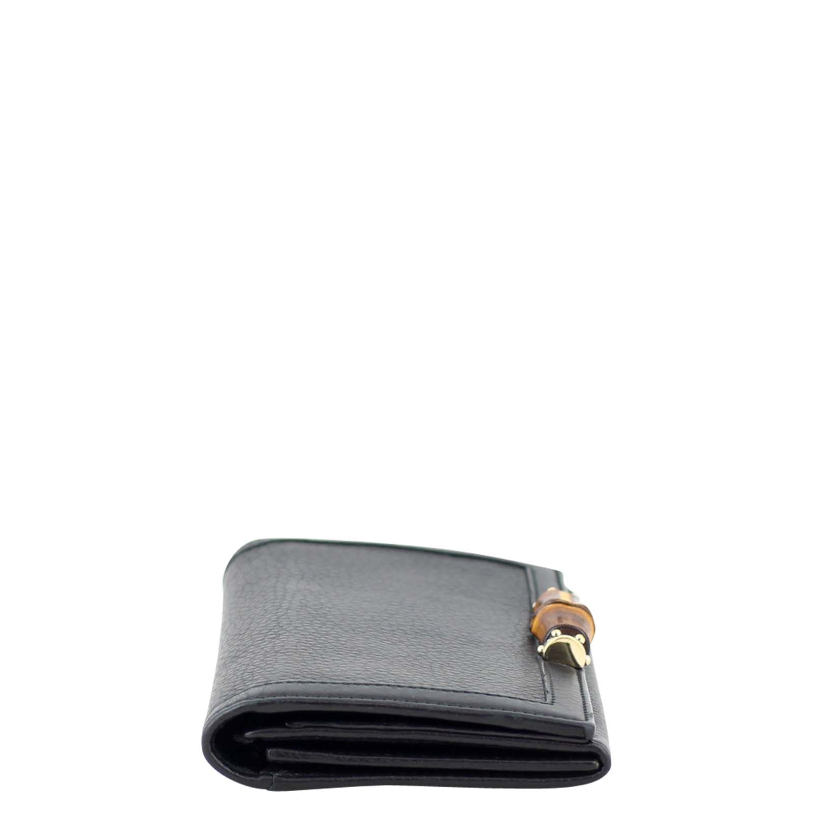 Gucci Continental Bamboo Wallet Right
