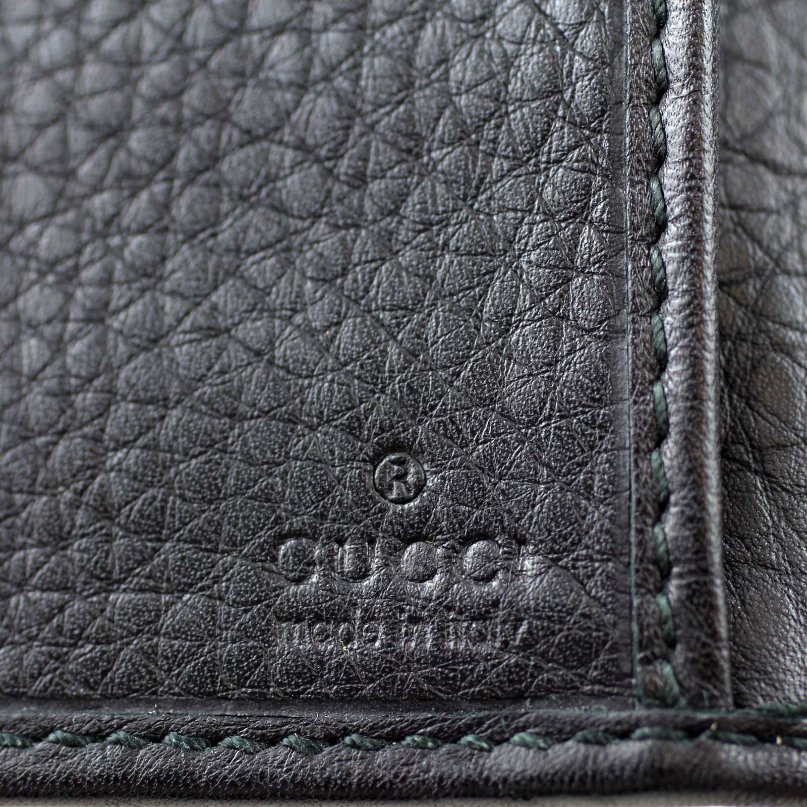 Gucci Continental Bamboo Wallet Stamp