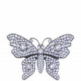 Gucci Crystal Studded Butterfly Bracelet Front