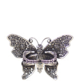 Gucci Crystal Studded Butterfly Ring back