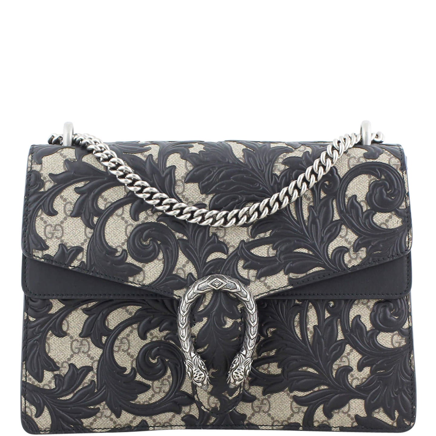 Gucci Dionysus Arabesque Medium GG Shoulder Bag Front