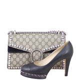 Gucci Dionysus Crystal Embellished Small Shoulder Bag Shoe