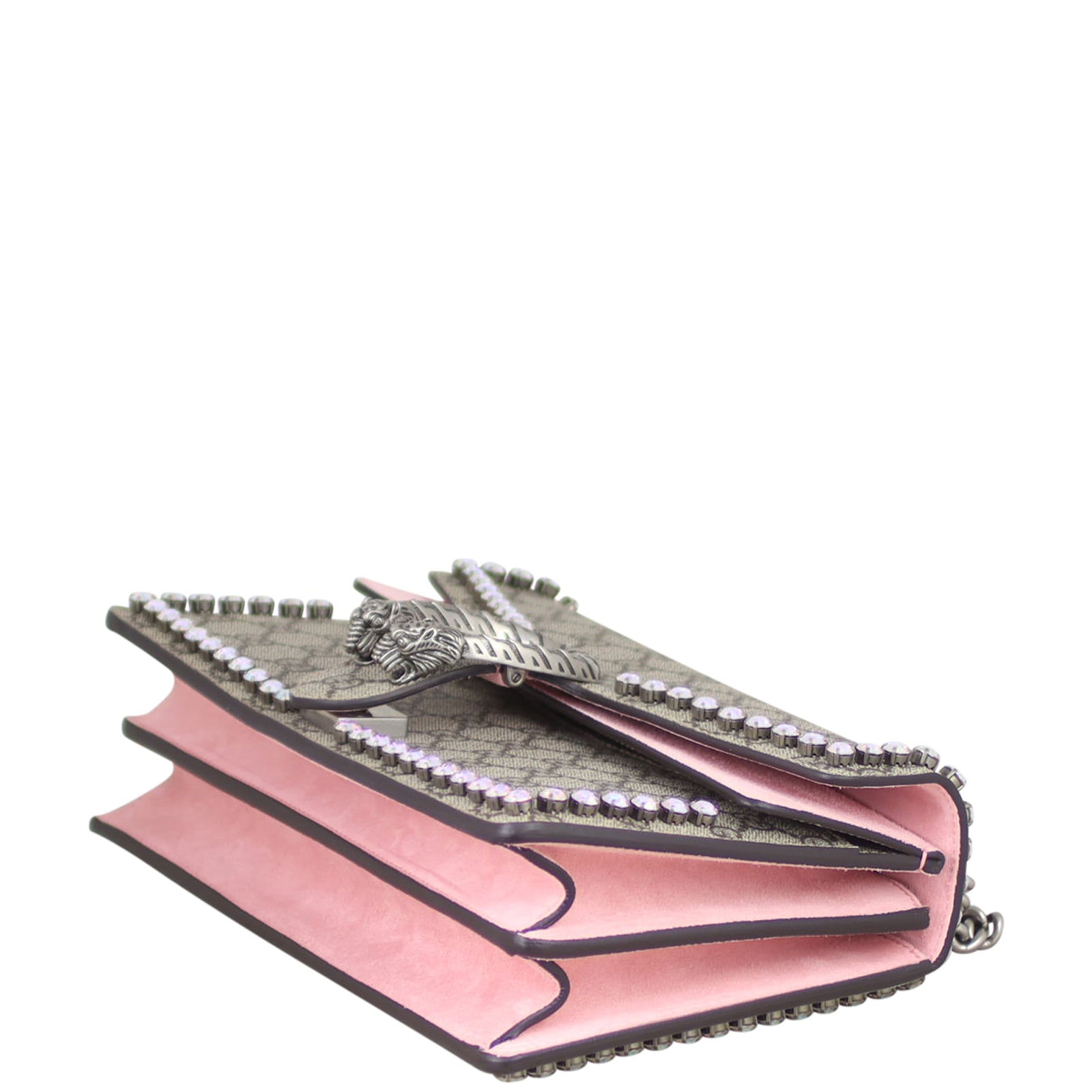 Gucci Dionysus Crystal Embellished Small Shoulder Bag Corner