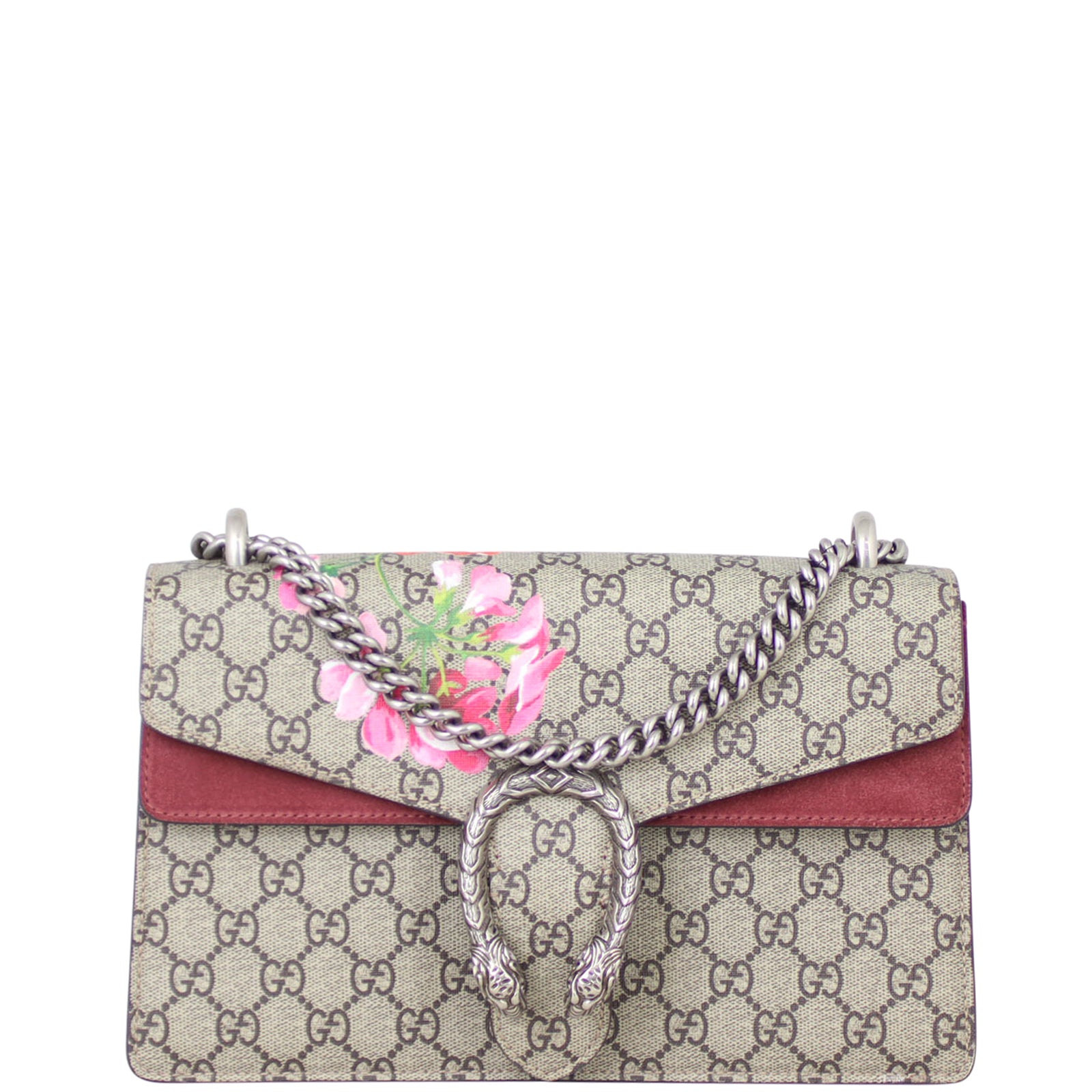 Gucci Dionysus GG Blooms Small Shoulder Bag Front