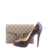 Gucci Dionysus GG Supreme Chain Wallet Scale