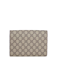 Gucci Dionysus GG Supreme Chain Wallet Back