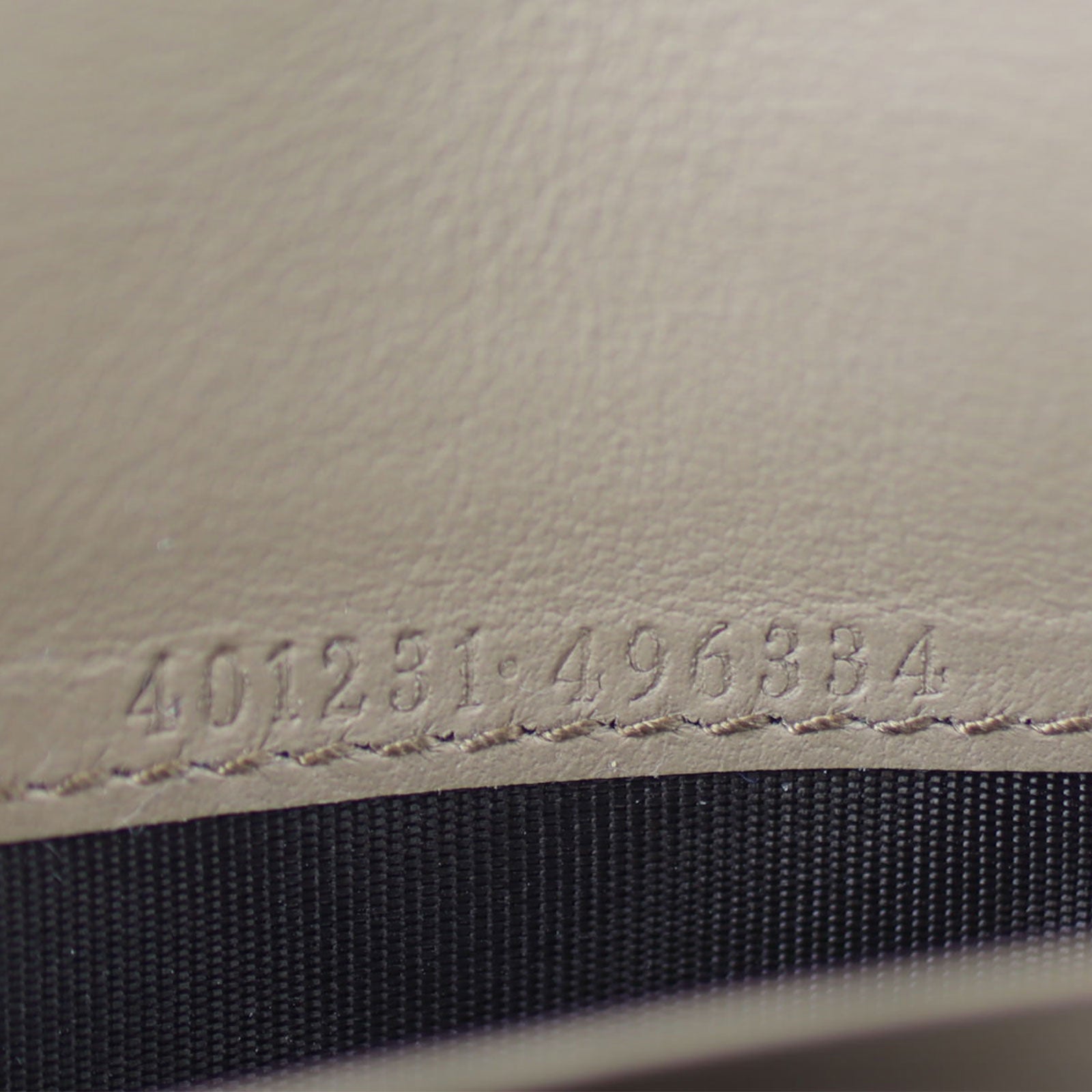 Gucci Dionysus GG Supreme Chain Wallet Date code