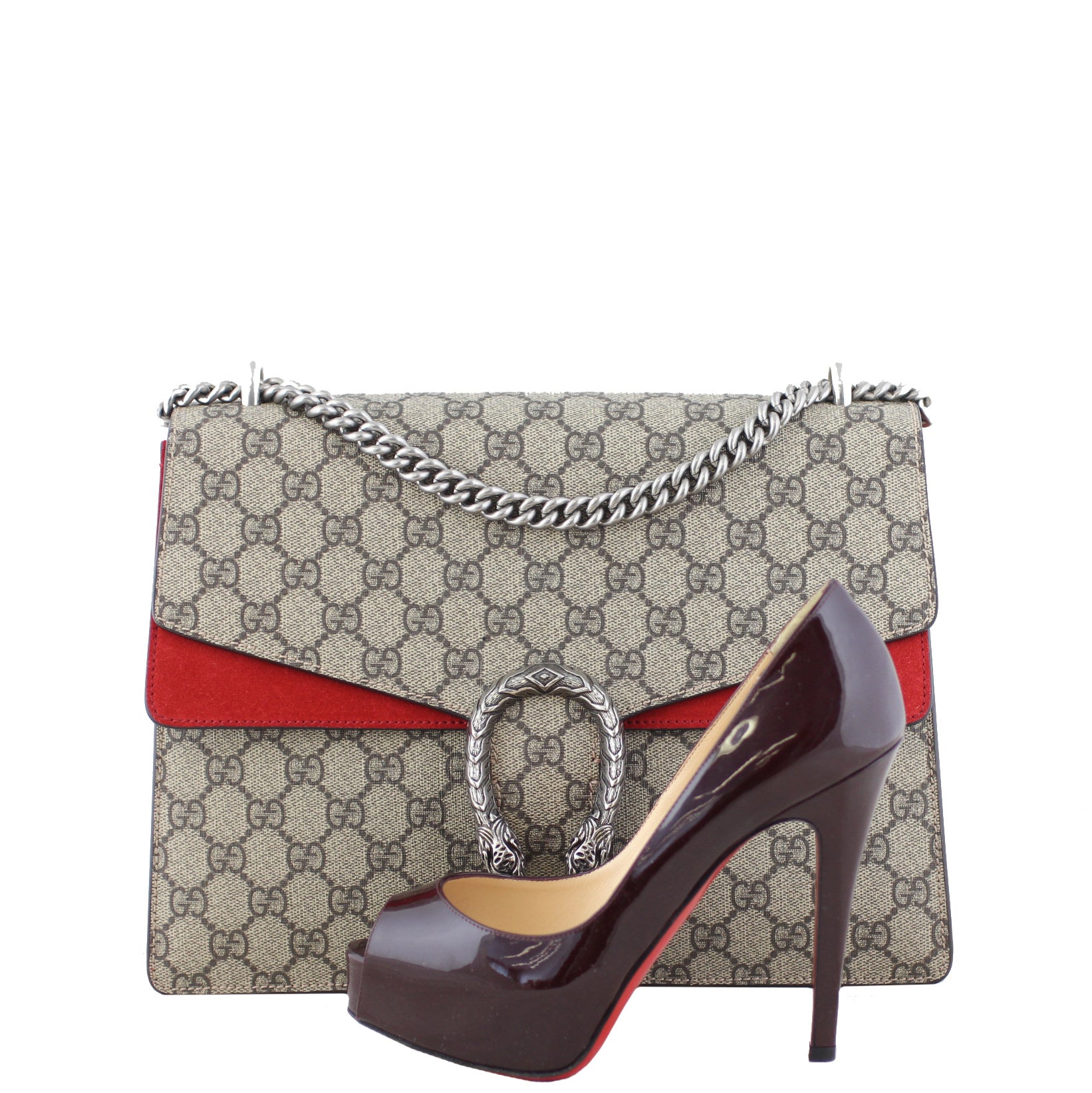 Gucci Dionysus Medium GG Shoulder Bag Scale