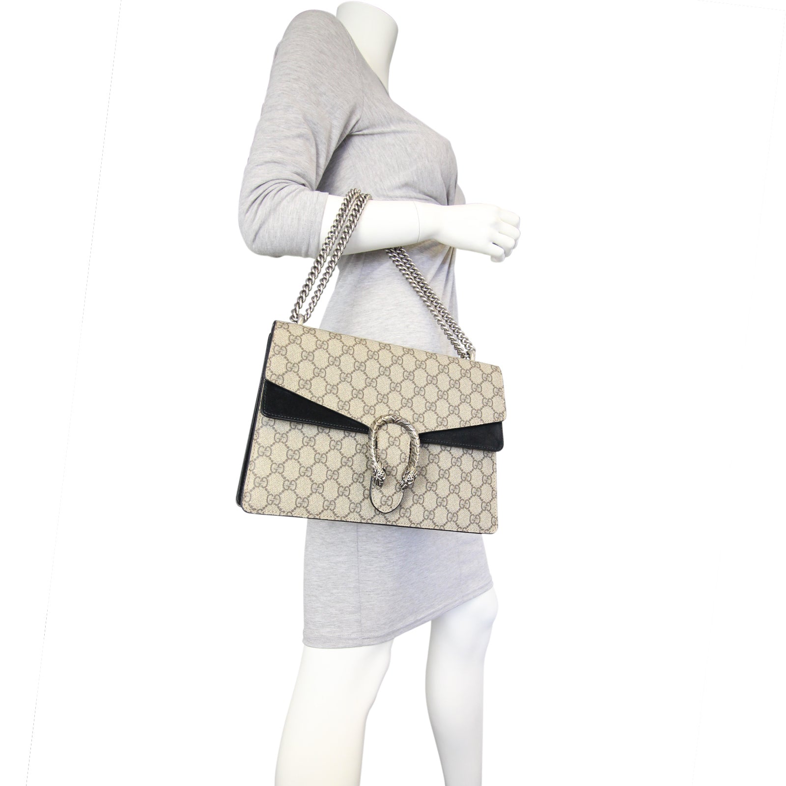 Gucci Dionysus Medium GG Shoulder Bag Mannequin