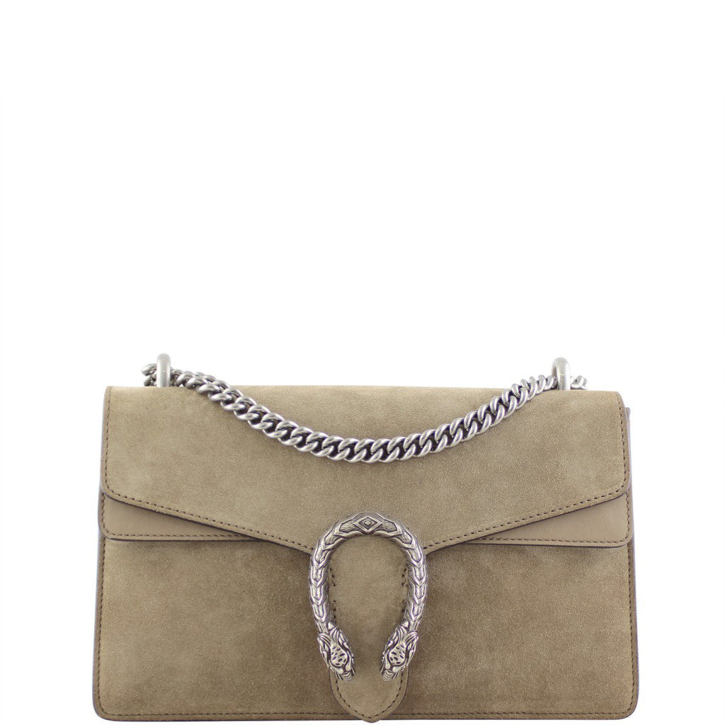 Gucci Dionysus Small Suede Shoulder Bag Front