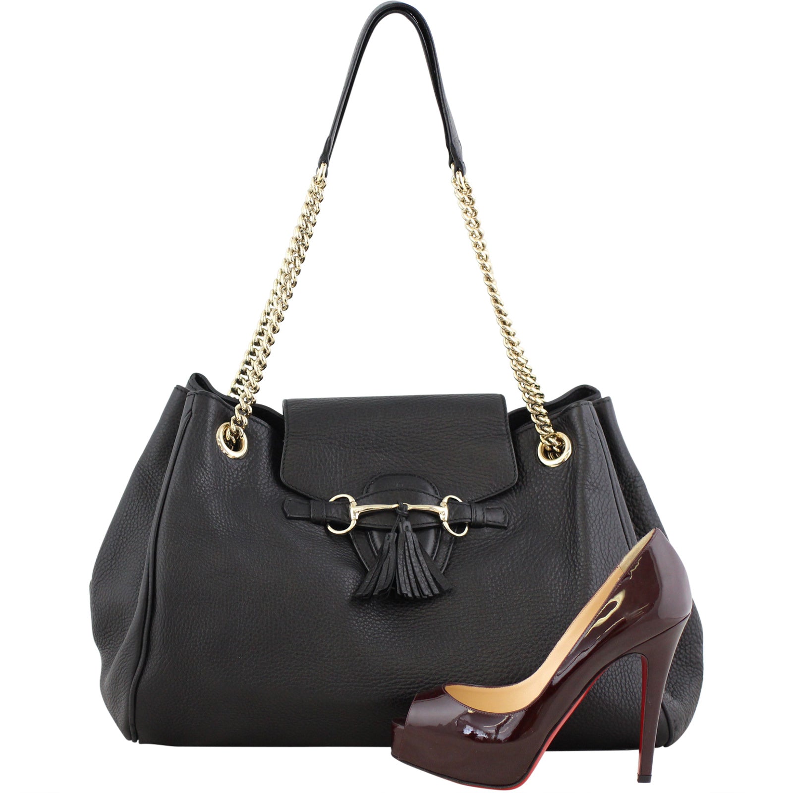 Gucci Emily Large Shoulder Bag Scale