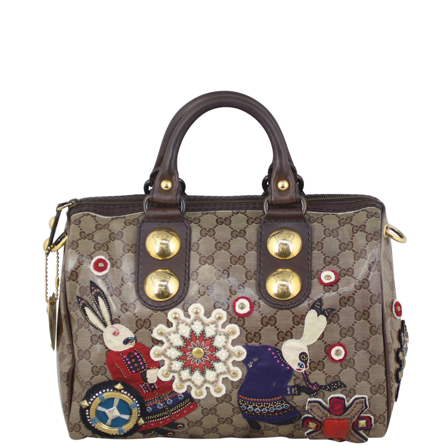 Gucci Fable Babouska Boston Bag Front