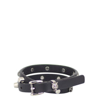 Gucci Feline Studded Leather Bracelet Back