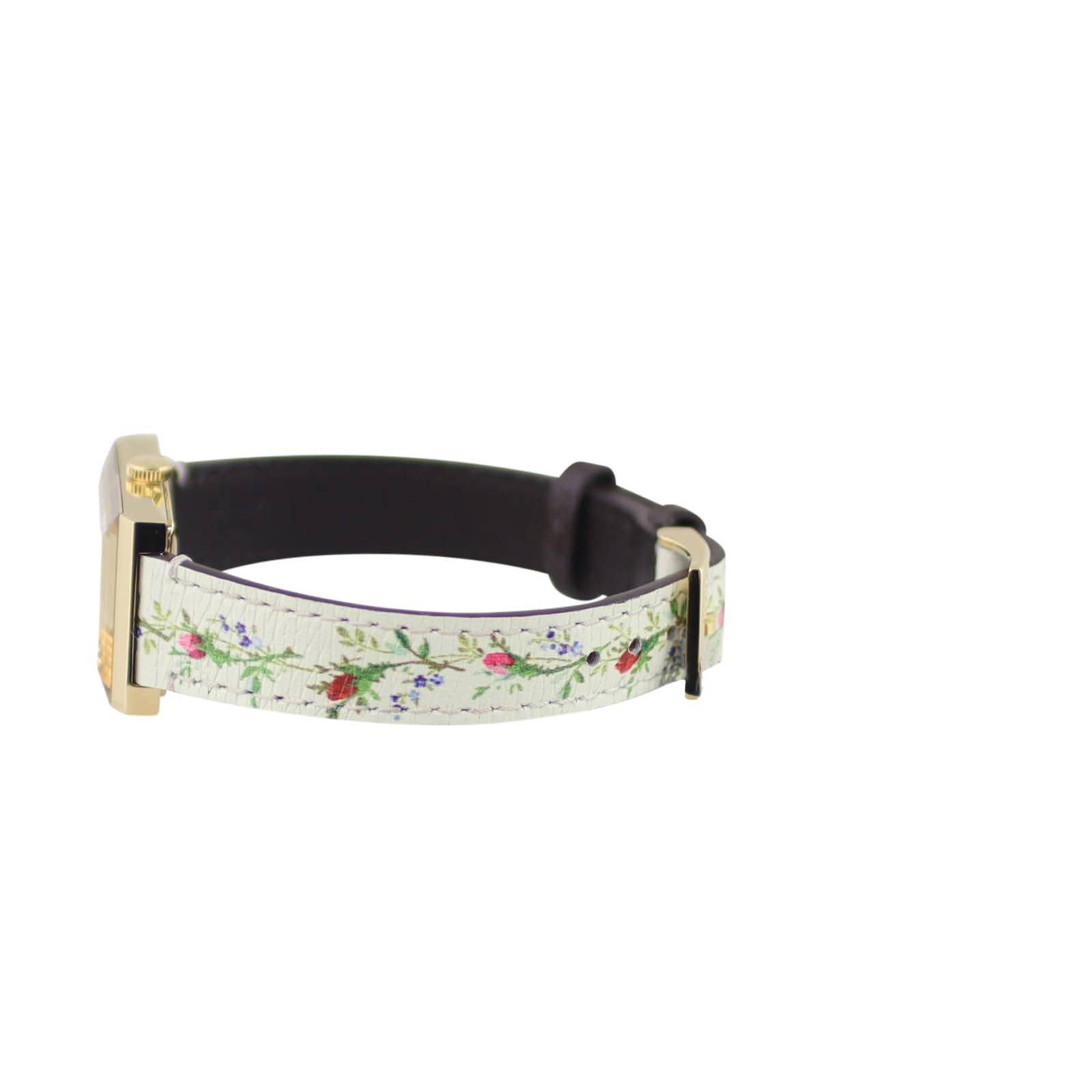 Gucci G-Frame Floral Watch Left Side