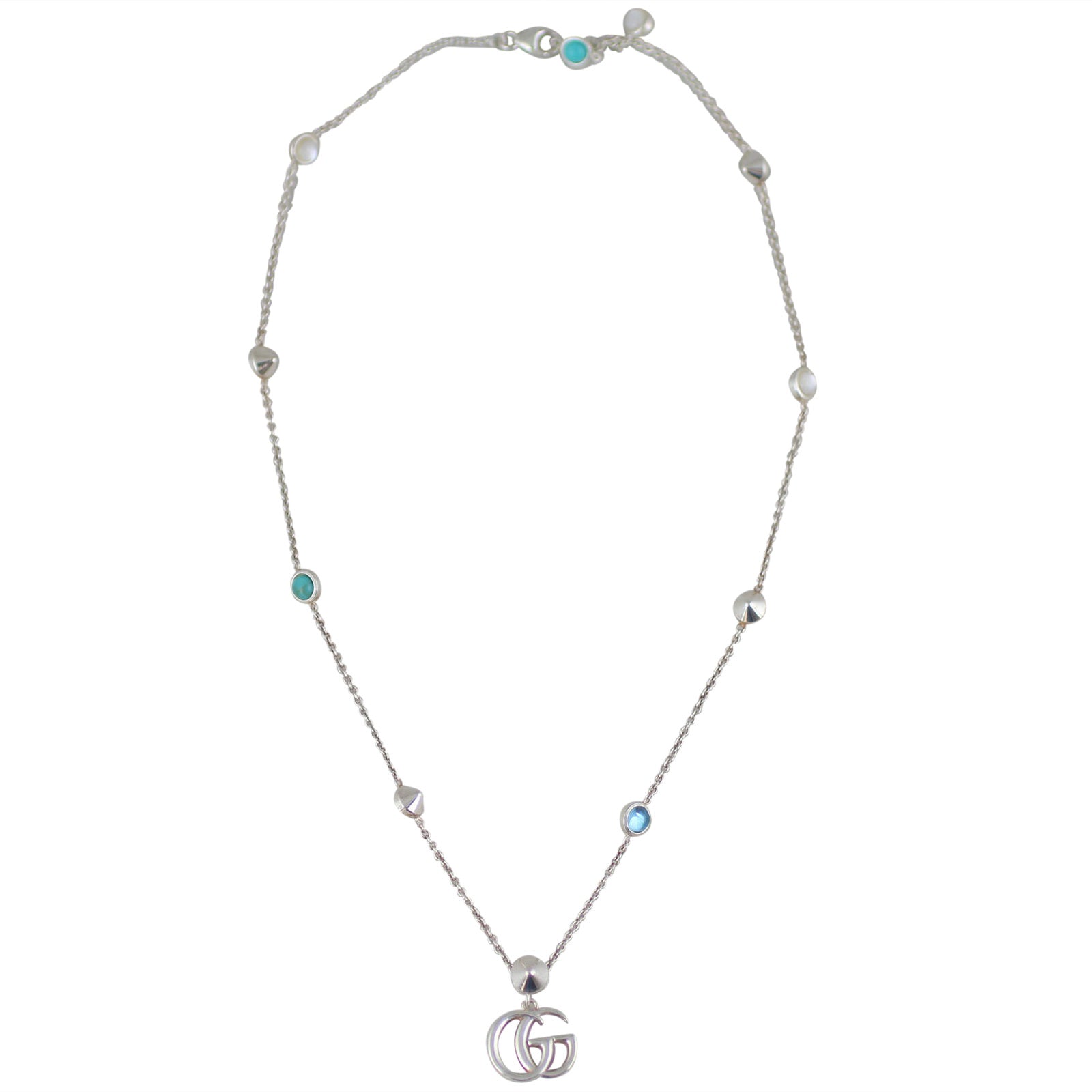 Gucci GG Pendant Necklace Full